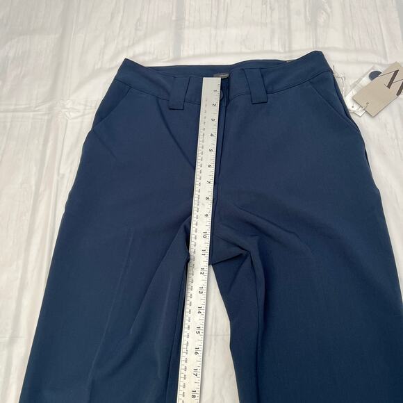 Worthington Womens High-Rise Modern Petrol Blue Trouser Pants Size 2 - Picture 4 of 12